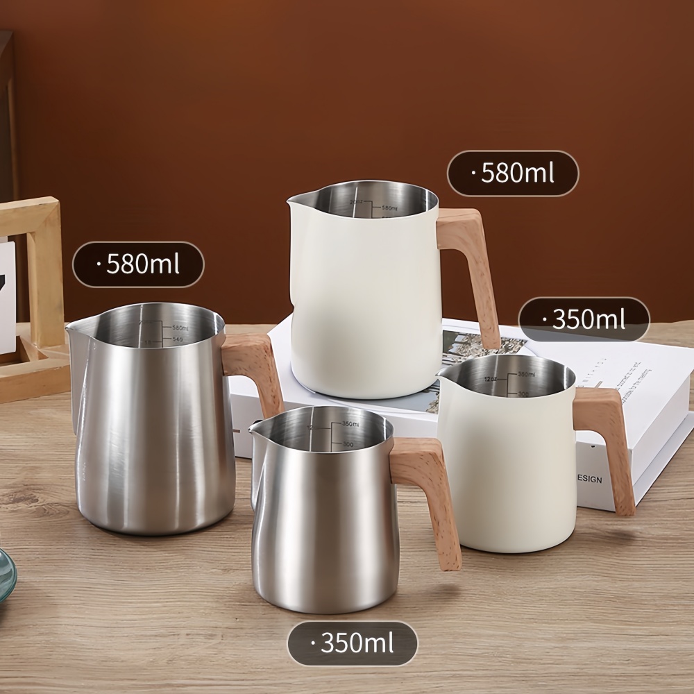 Coffee Milk Frothing Pitcher J - Barista Milk Jug review and price