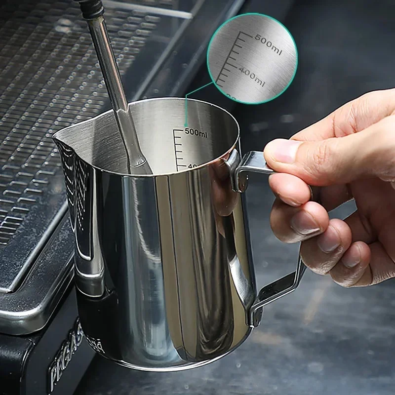Stainless Steel Milk Frothing  - Barista Milk Jug review and price