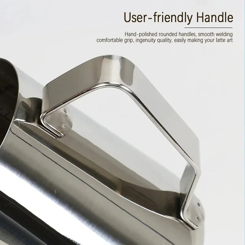 Stainless Steel Milk Frothing  - Barista Milk Jug review and price
