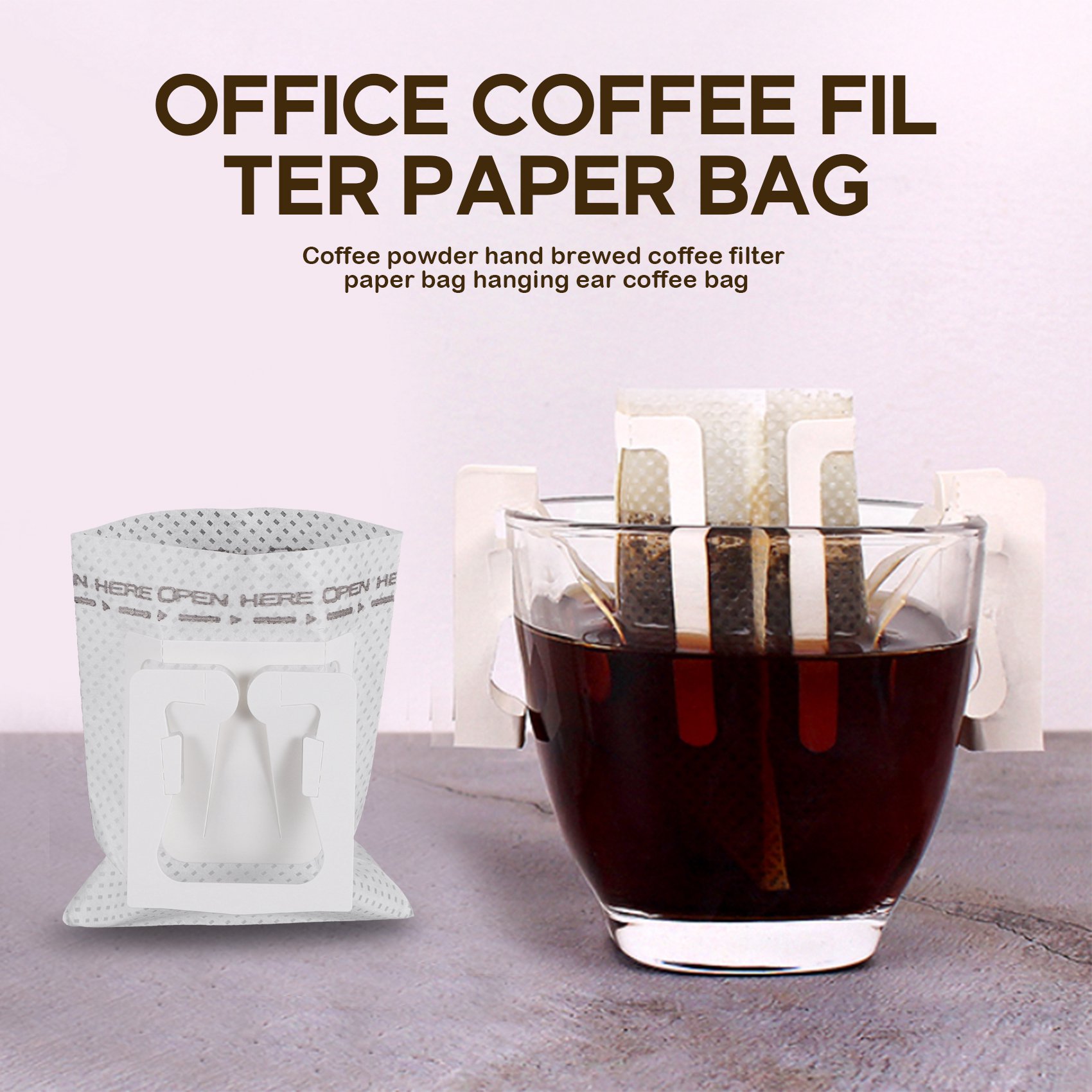 50Pcs / Pack Drip Coffee Filte - Coffee Tea & Jane review and price