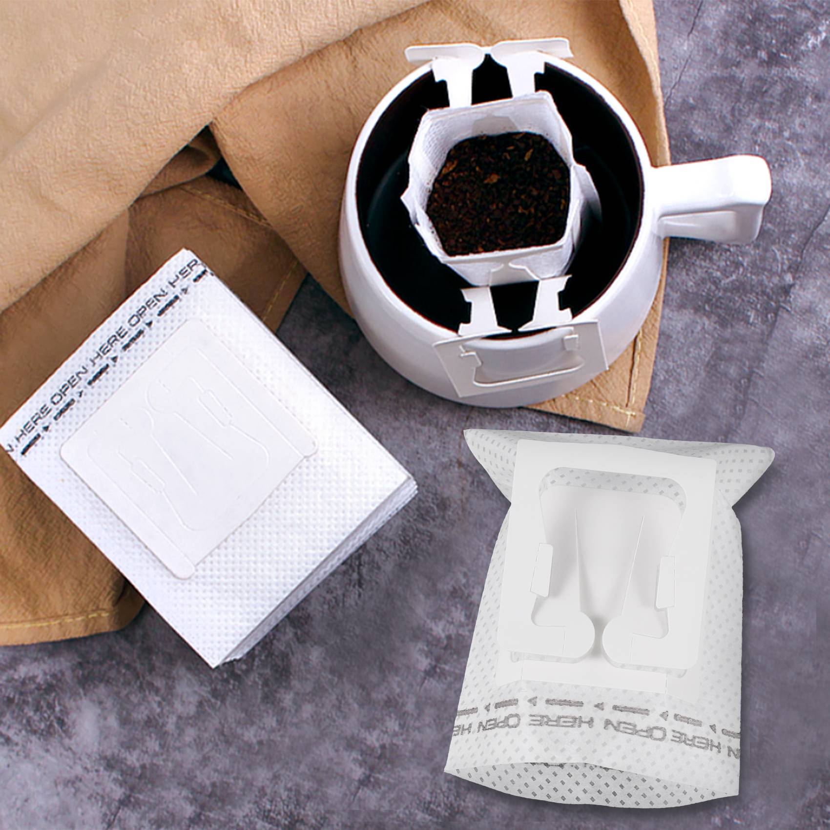 50Pcs / Pack Drip Coffee Filte - Coffee Tea & Jane review and price