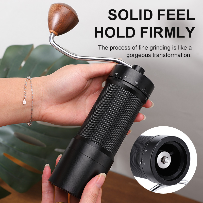 Magnetic Manual Hand Coffee Gr - Burr Hand Grinder review and price