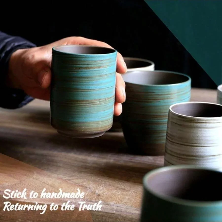Hand-Painted Crackle Glaze Sto - Xbloom Coffee Tea review and price
