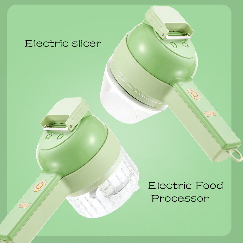 4In1 Electric Vegetable Cutter - Burr Hand Grinder review and price