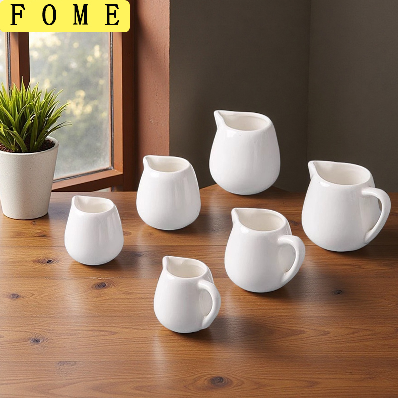 FOME Mini Ceramic Milk Jug Wit - Barista Milk Jug review and price